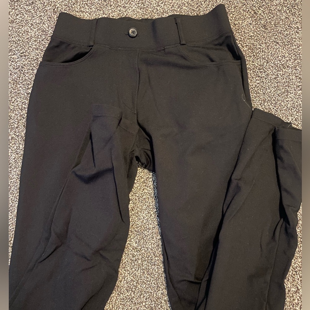business work pants. black